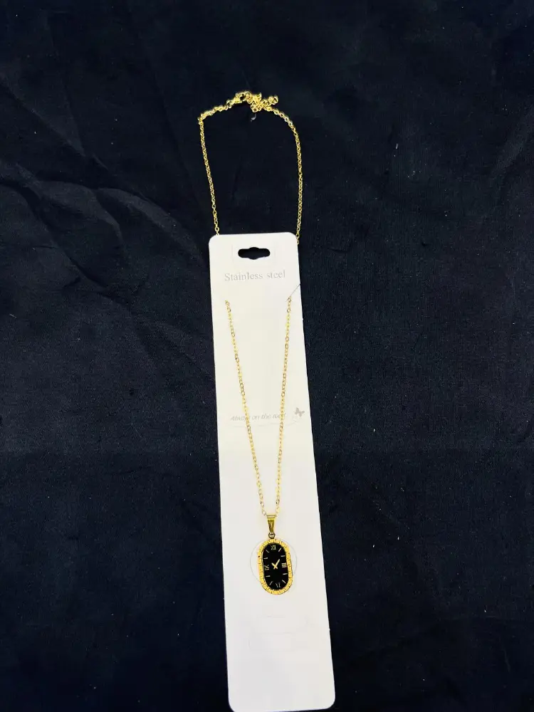 Stainless Steel Fake Watch  Pendant