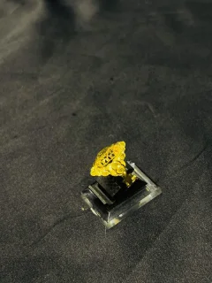 24K Gold Polish adjustable Ring  view 3