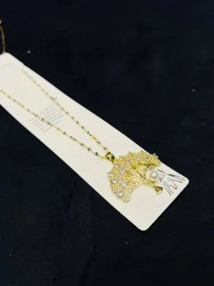 Stainless Steel  Tree Pendant view 2