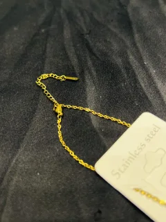 Stainless Steel Gold bar Pendant view 3